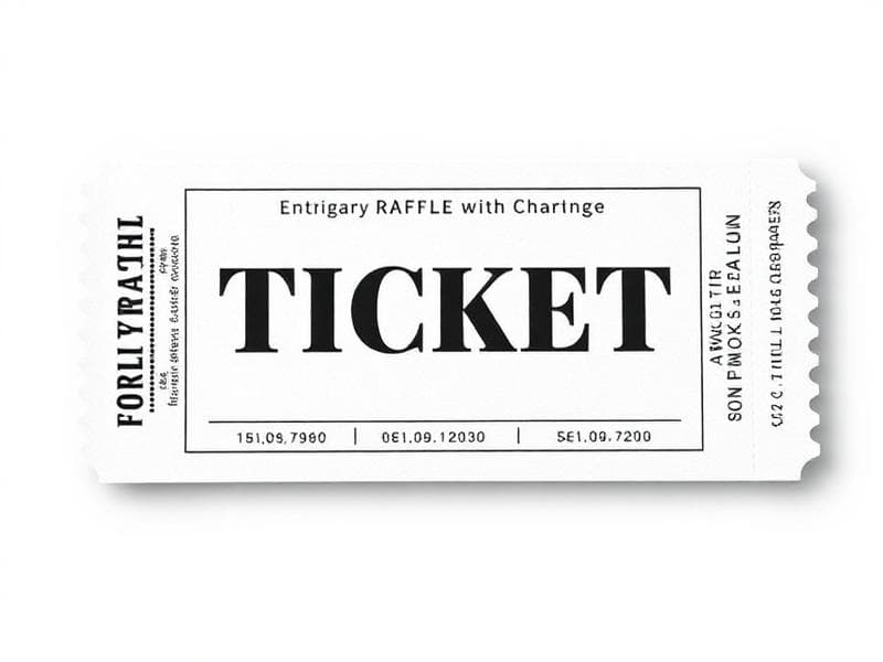 Raffle Ticket Books